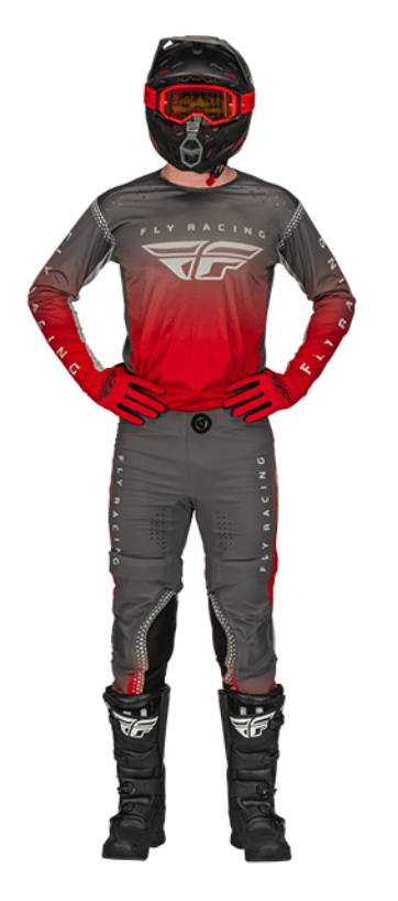2023 Fly Racing Lite Racewear Red/Grey