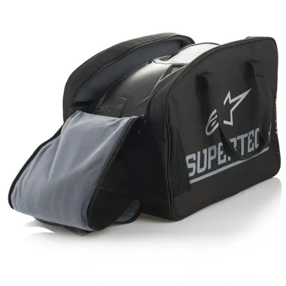 2023 SUPERTECH M10 SOLID HELMET - Gloss Black/Carbon