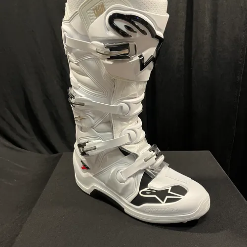 New Alpinestars Tech 7 Boots - White - Size 8