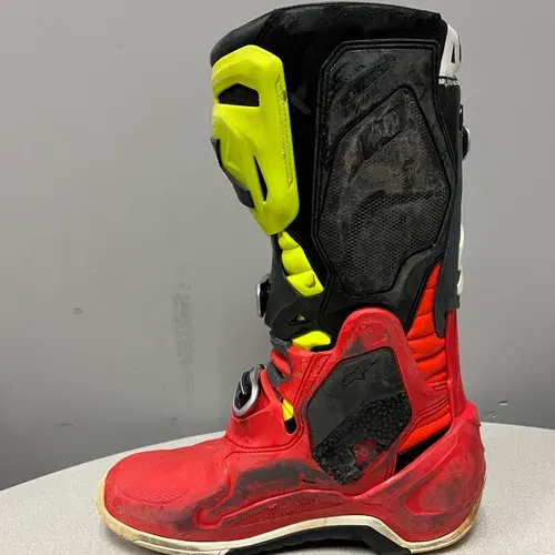 Used Alpinestars Tech 10 Boots Size 10
