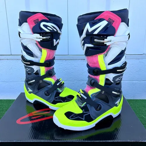 Limited Edition Hay Tech 7 Boot - White OFF-ROAD Boots