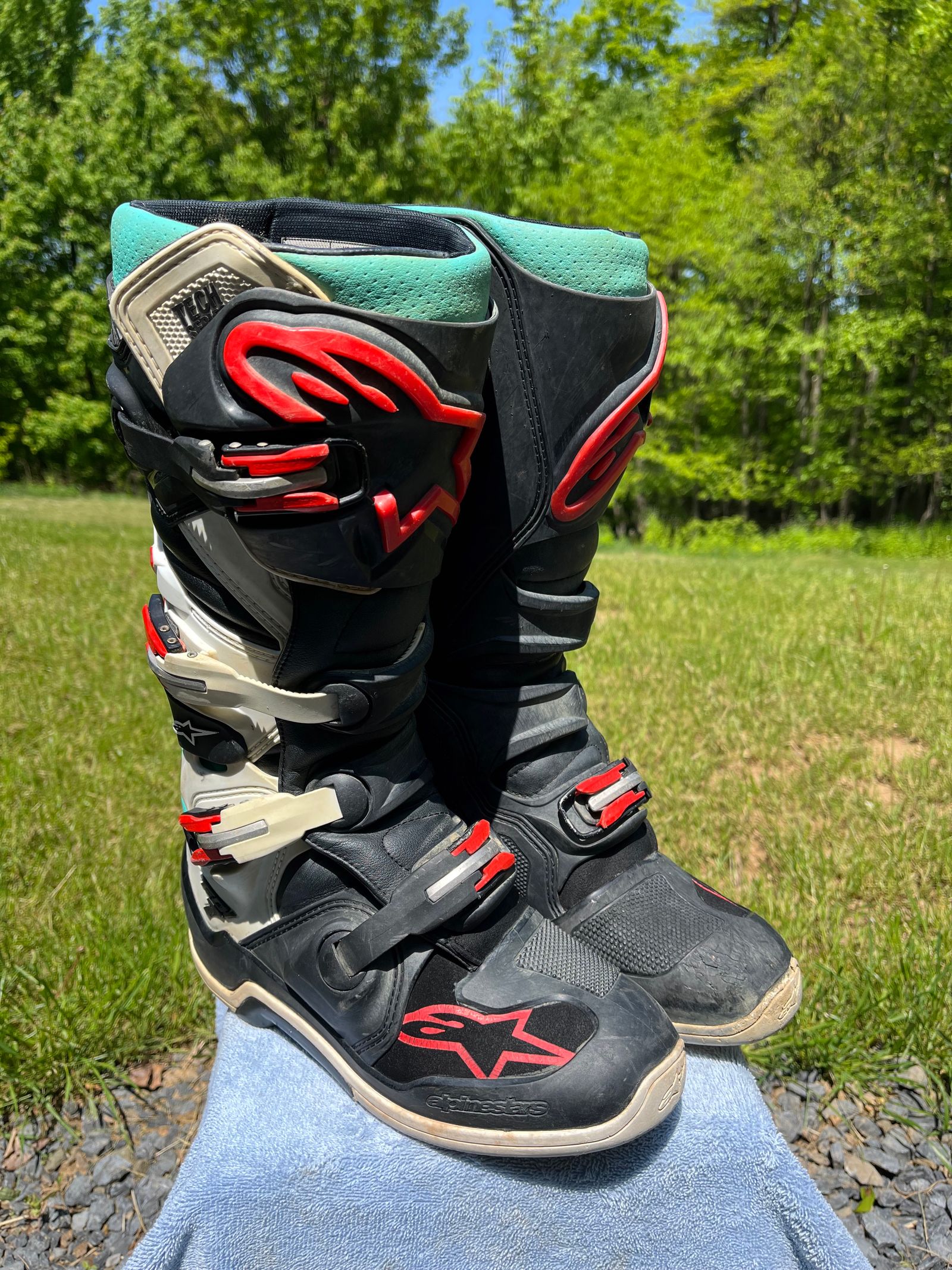 Used Alpinestars Tech 7 Boots Size 8