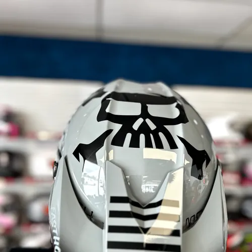 Closeout Bell Moto 10 Spherical Fasthouse BMF Matte/Gloss Gray/Black - Size MD