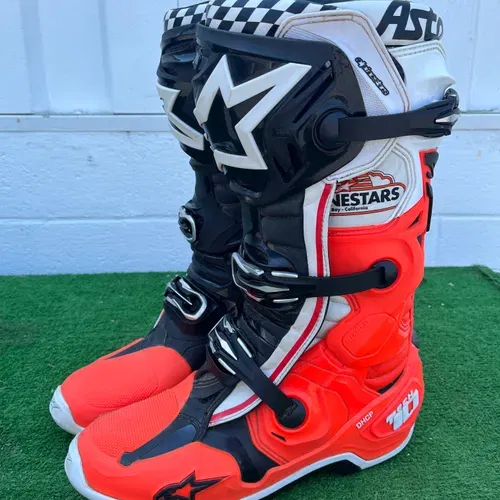 Used motocross boots size 10 clearance