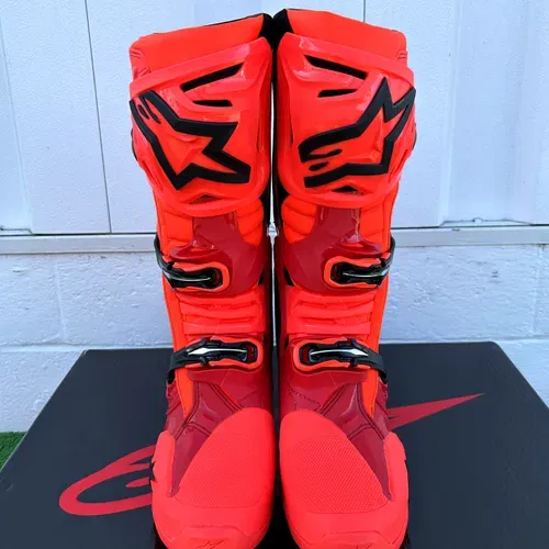 Limited Edition "Ember" Alpinestars Tech 10 Mx Boots