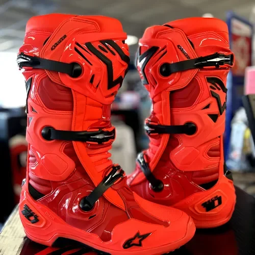 Limited Edition "Ember" Alpinestars Tech 10 Mx Boots