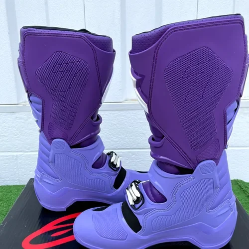 NEW 2024 Alpinestars Tech 7 Boots - Double Purple/White