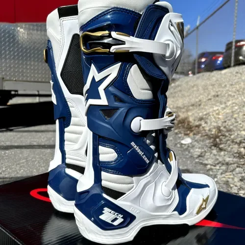 Limited Edition "Military Tropical" Alpinestars Tech 10 Mx Boots