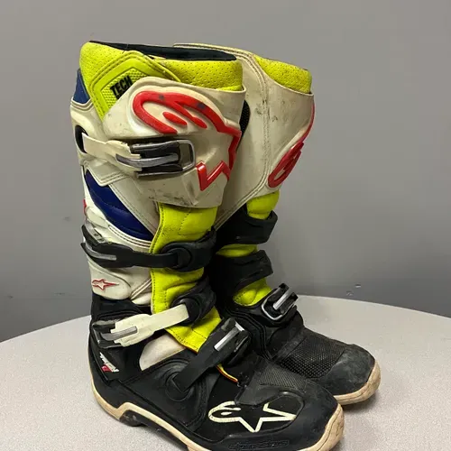 Used Alpinestars Tech 7 Boots - Size 9
