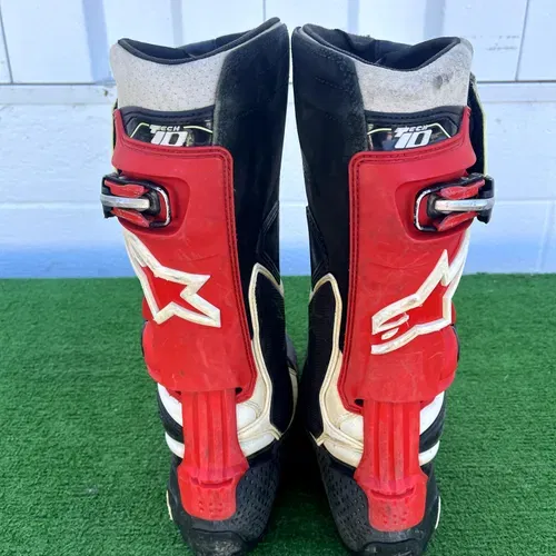Used Alpinestars Tech 10 Mx Boots - Size 7