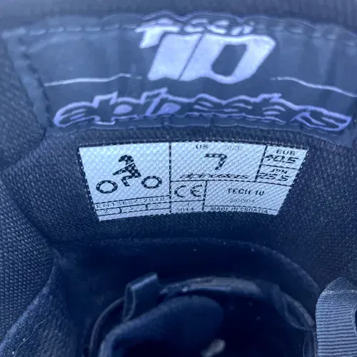 Used Alpinestars Tech 10 Mx Boots - Size 7