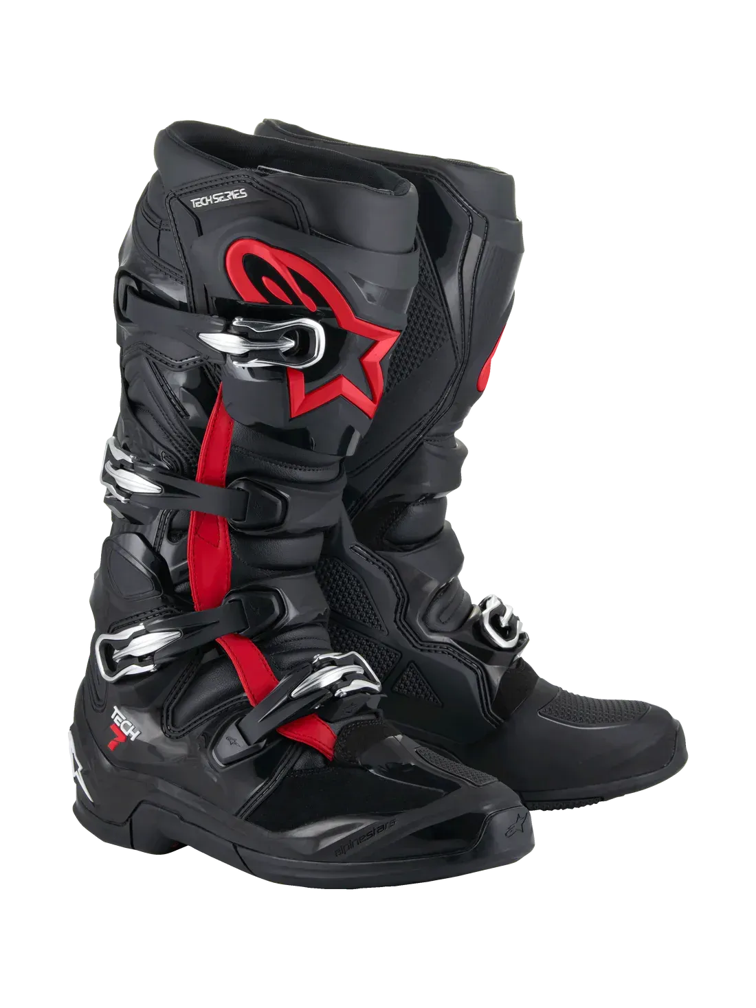 Alpinestars Tech 7 Mx Boots - Black/Red