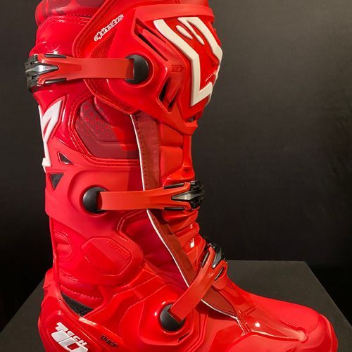Alpinestars ALL RED Tech 10s Size 11