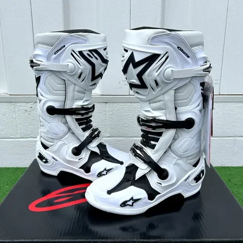 New Alpinestars Tech 10 Boots - White
