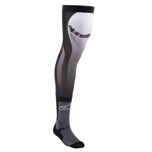 2024 Alpinestars Knee Brace Socks - Black/White
