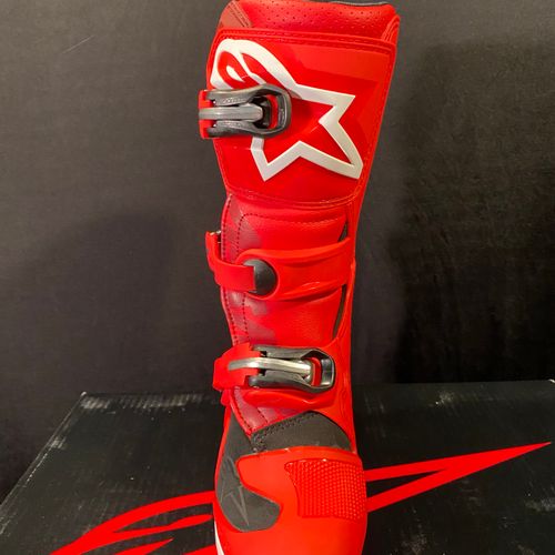 NEW Alpinestars Youth Tech 7s Boots - Red