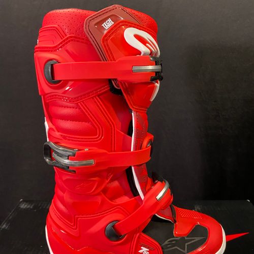 NEW Alpinestars Youth Tech 7s Boots - Red