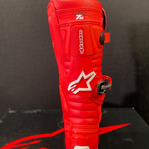 NEW Alpinestars Youth Tech 7s Boots - Red