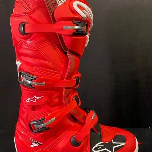 New Alpinestars Tech 7 Mx Boots - Red - Sizes 7-13