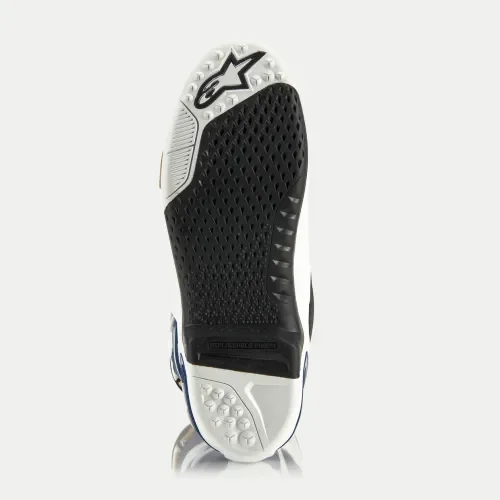 Limited Edition "Tropical" Alpinestars Tech 10 Boots - White/Blue/Gold