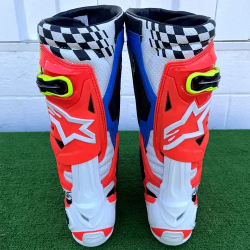 SALE!! TLD Alpinestars Tech 10 Supervented Boots - Size 8
