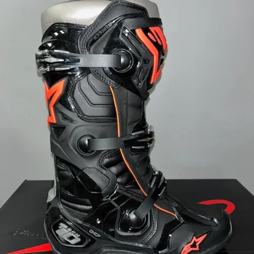 2023 Unreleased Alpinestars Tech 10 Boots - Black/Red