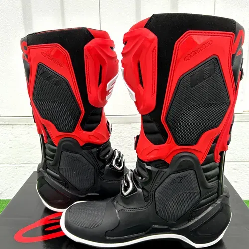 CLOSEOUT Alpinestars Tech 10 Boots Size 10 - Red/Black