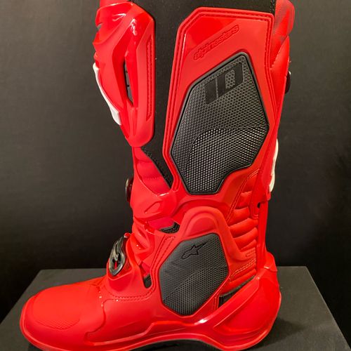 NEW Alpinestars Tech 10 RED Boots