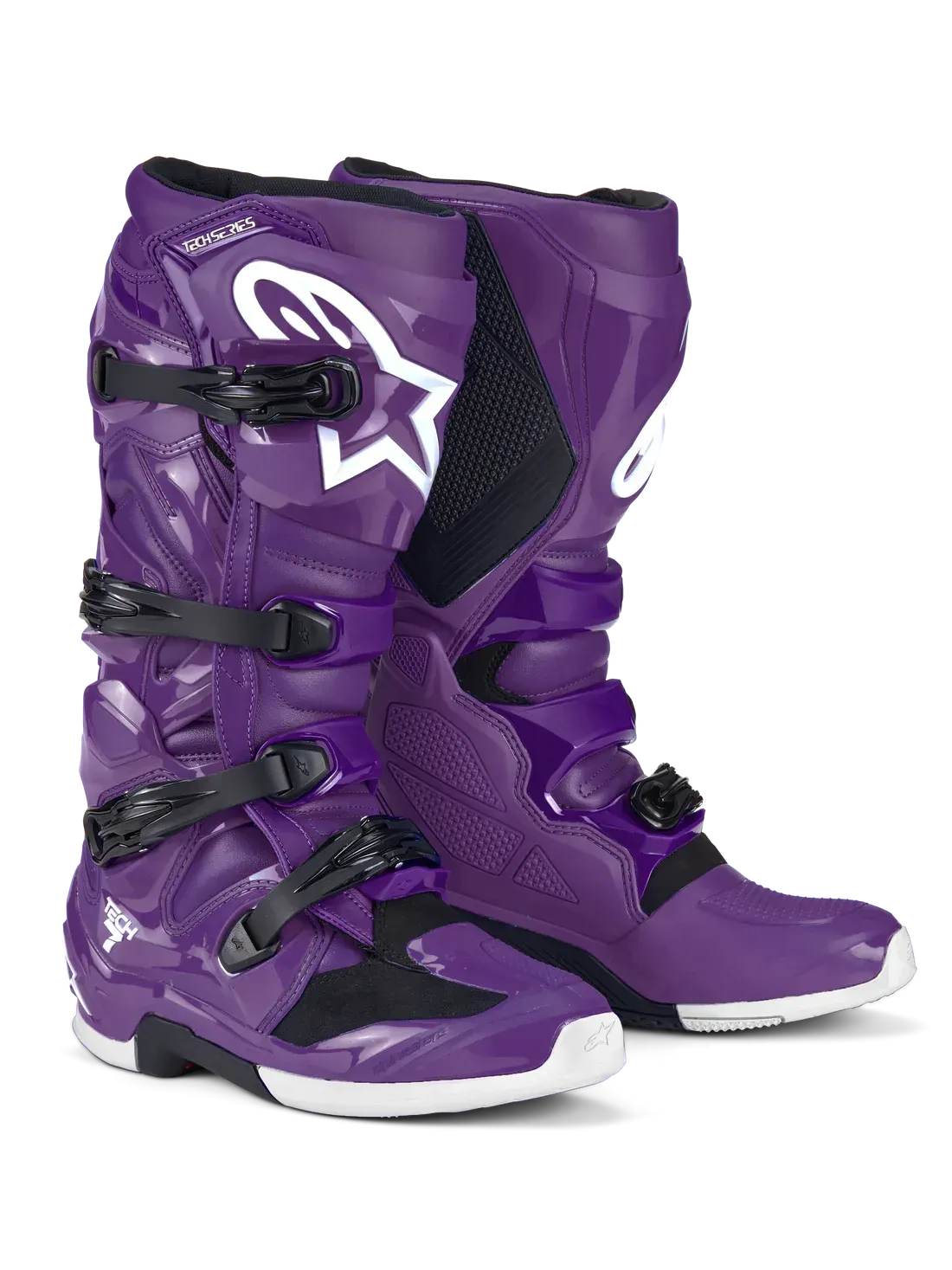 2025 Alpinestars Tech 7 Mx Boots - Purple