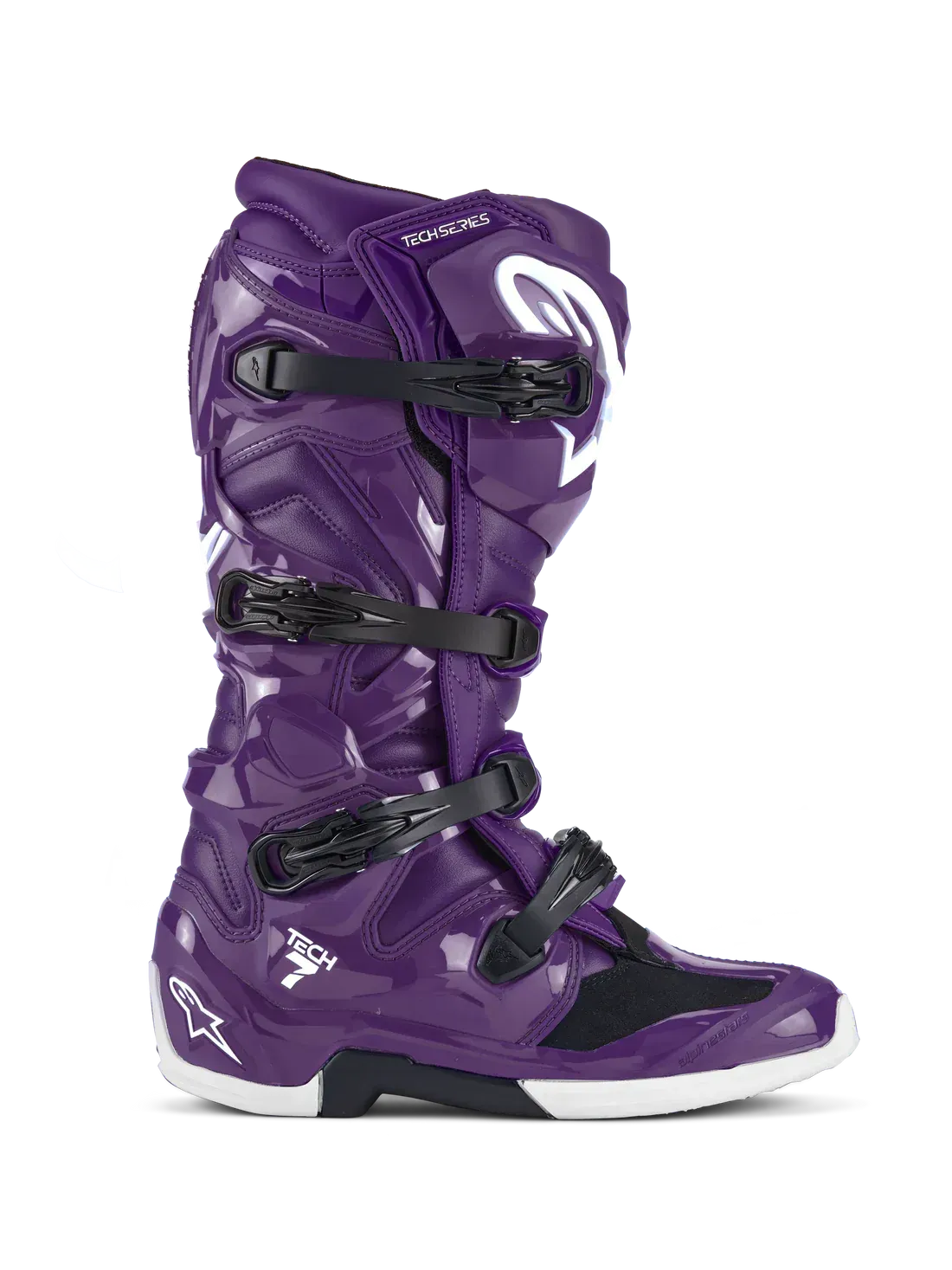 2025 Alpinestars Tech 7 Mx Boots - Purple
