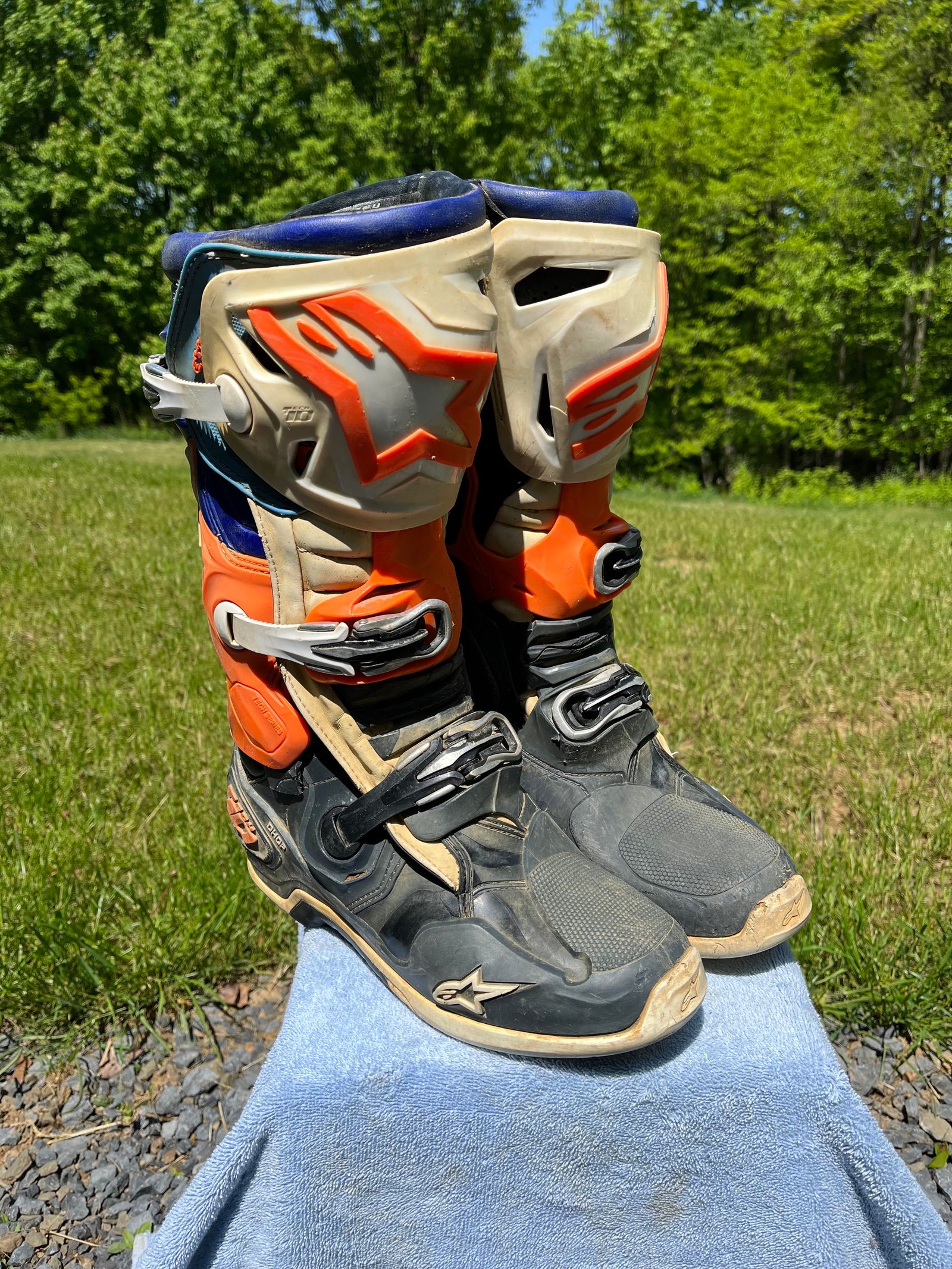 Used tech 10 boots for sale top