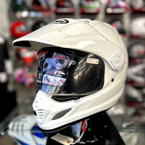 New Arai XD4 Gloss White Helmet - Size XXL