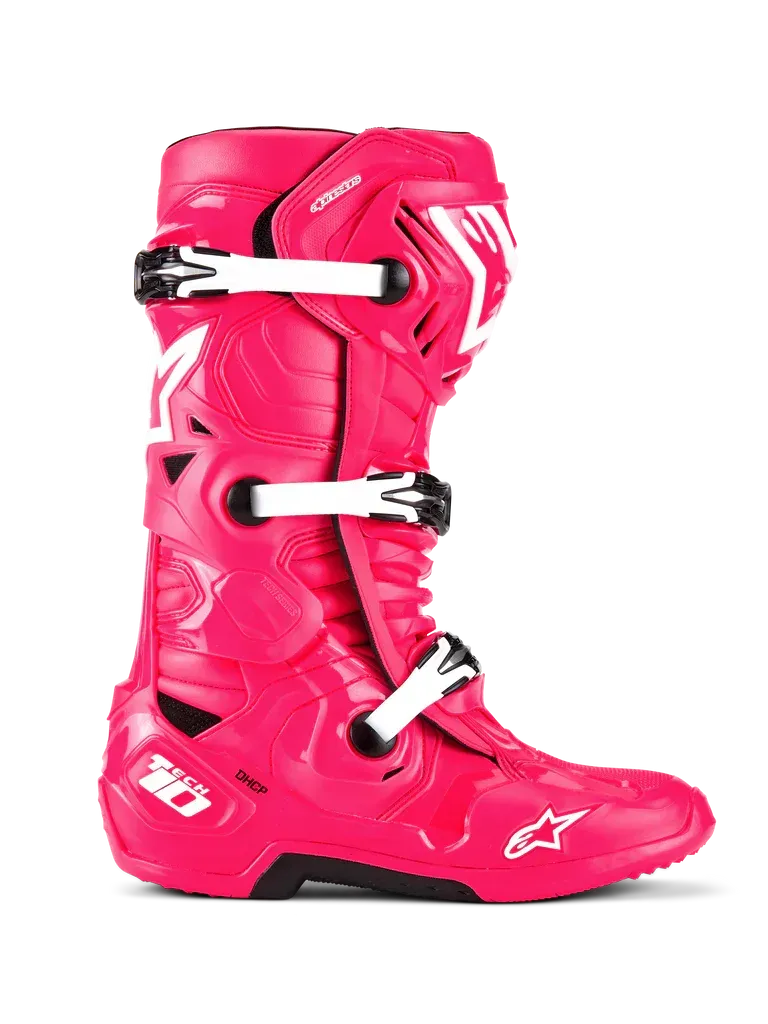 2025 Alpinestars Tech 10 Mx Boots - Diva Pink/White