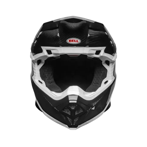 NEW Bell Moto 10 Spherical Helmet Gloss Black/White