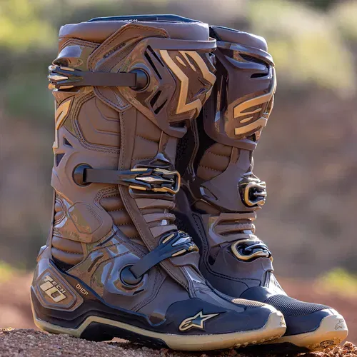 Limited Edition "Squad" Tech 10 Alpinestars Boots - Size 12