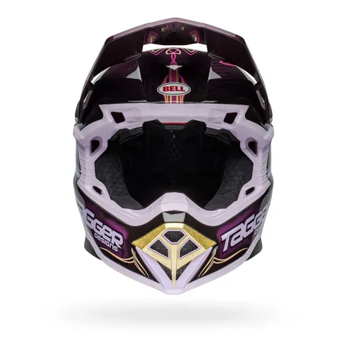NEW Bell Moto 10 Spherical Helmet - Tagger Purple Haze Gloss Purple/Gold