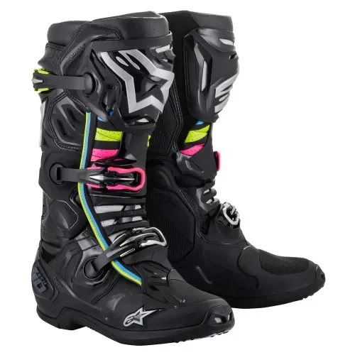 NEW Alpinestars Tech 10 Supervented Boots - Black Hue