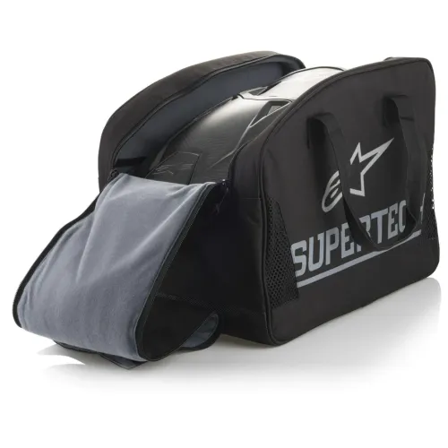 CLOSEOUT Alpinestars Supertech M10 Gloss Black Helmet - XS