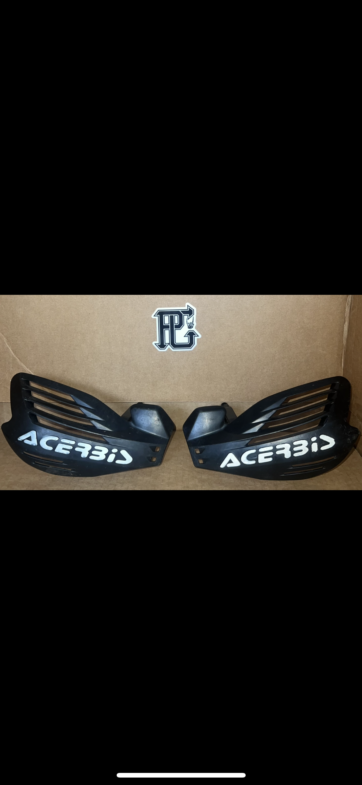 Acerbic Universal Fit Handguards - Black