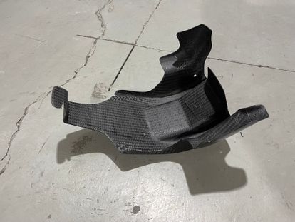 Carbon Fiber Glide/Skid Plate Yz250f Star Yamaha. 
