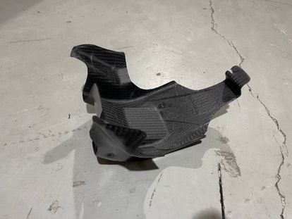 Carbon Fiber Glide/Skid Plate Yz250f Star Yamaha. 