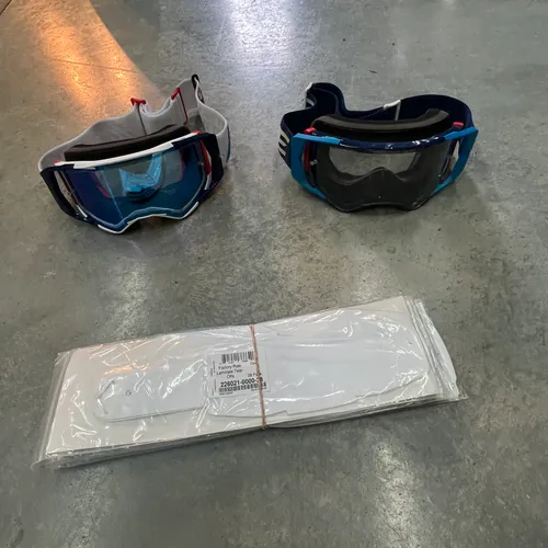 Factory Ride Goggles +tear Offs 
