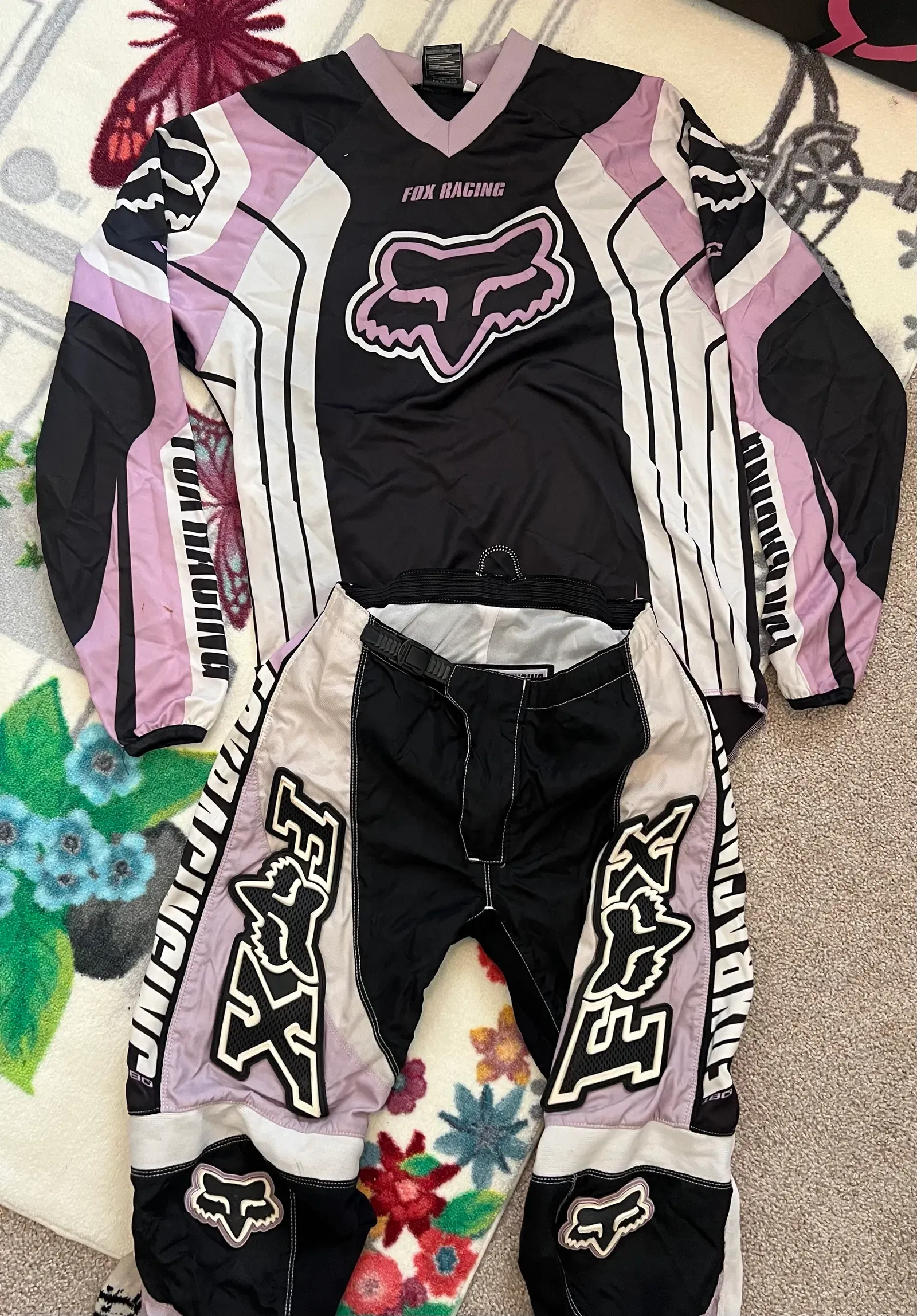 Fox girl deals dirt bike gear