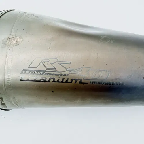 08 - 17 Suzuki RMZ 450 Yoshimura RS-4D / RS-4 Dual Chamber Titanium Full Exhaust