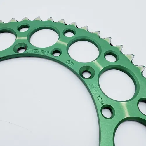 2004 Kawasaki KX250F Renthal Ultralight 50T Rear Sprocket Green