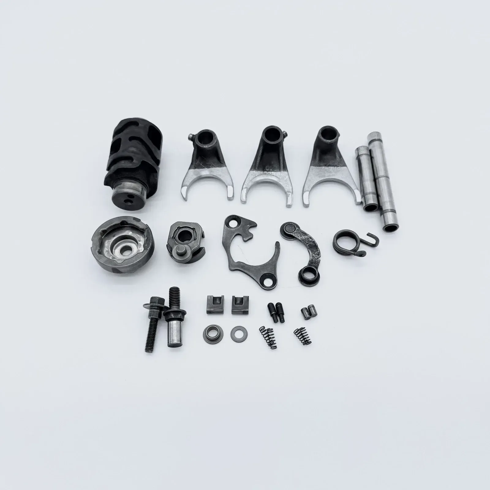 Suzuki DRZ 400 400E OEM Transmission Gearbox Shift Forks Drum Assembly - DRZ400