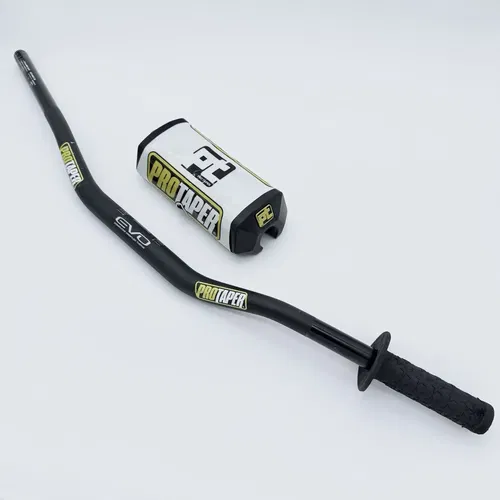ProTaper Evo Carmichael 1-1/8" Handlebars w/ Bar Pad