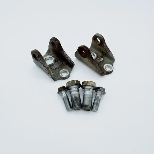 Honda OEM Foot Peg Mounts / Brackets - 2002 CRF 450R 02 - 12