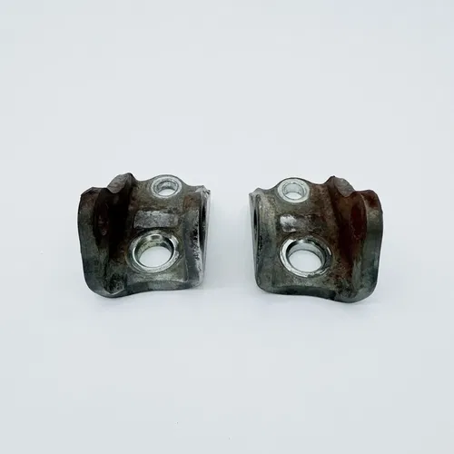 Honda OEM Foot Peg Mounts / Brackets - 2002 CRF 450R 02 - 12