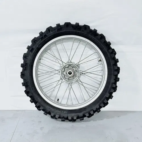 2002 Honda CRF 450R / CR 250R - OEM Rear Wheel Rim Hub Tire *MISSING 2 SPOKES*